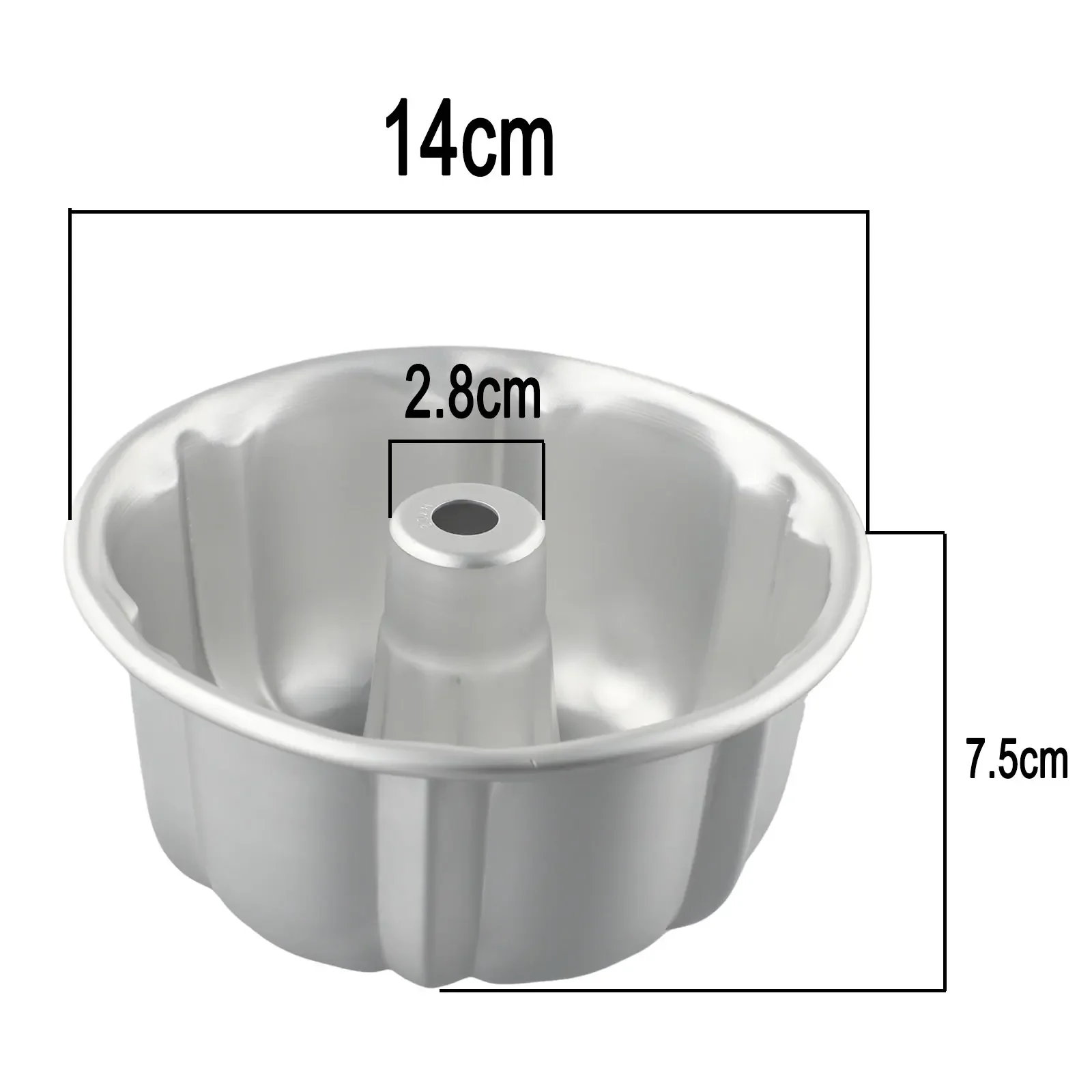 Antihaft-Kuchen form geriffelte Ring kuchen form Kuchen form Tablett Kugelhopf Backen runde Kuchen form Küchengeräte Back geschirr