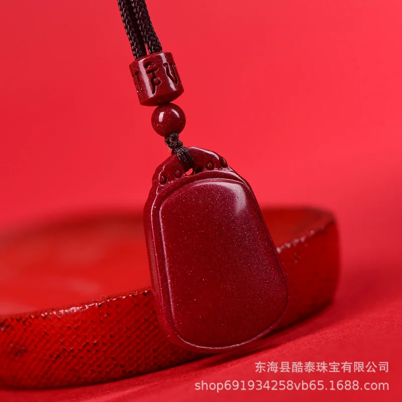 

Factory Supply Lucky Pendant Pendant High Content Purple Gold Sand Men and Women Fashion Pendants