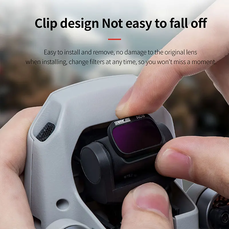 

For DJI Mini 4K/Mini 2/Mini 2 SE Drone Camera Accessories ND Filter Set ND8 ND16 ND32 ND64 Filters Kit 4 Pack