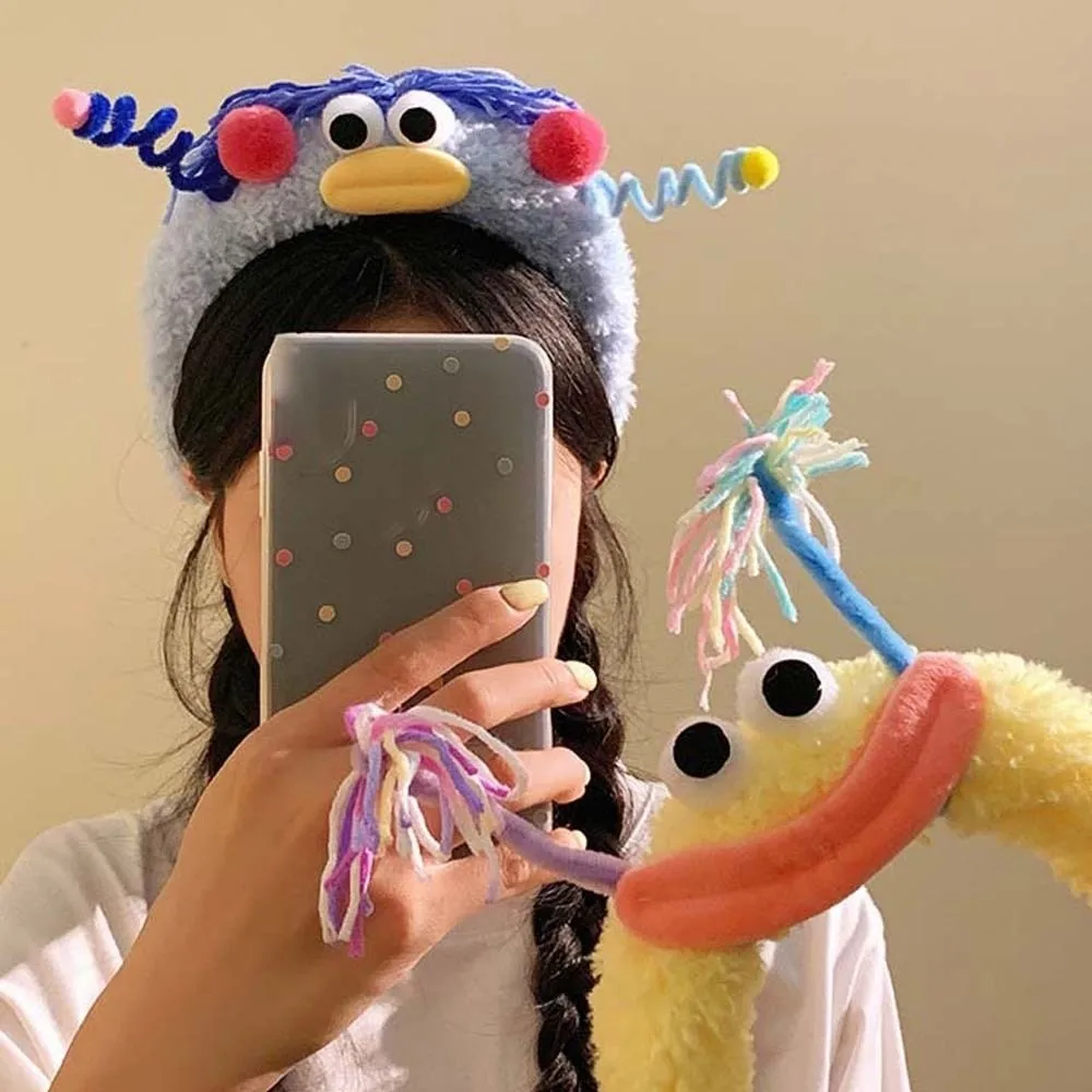 

Sweet Hair Accessories Big Eyes Headband Wacky Headwear Adorable Hair Hoop Creative Funny Girls Cartoon Hairband Party