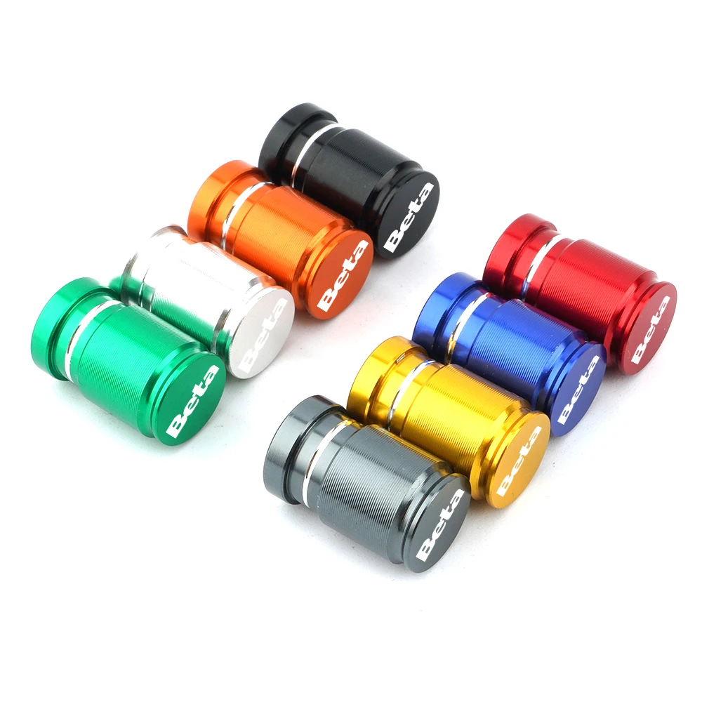 Scooter Emblem Dust Cover Motorcycle Aluminum Air Tire Valve Cap For Beta Motor Enduro Trial Alp Motard 500 RR-S X-Trainer 50 RR