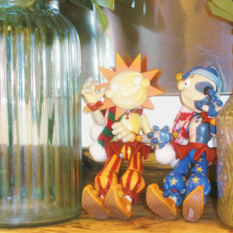 

14cm In Stock Popular Movies Midnight Bear Sun Moon Handmade Display Model For Game Anime Collectors Desktop Decoration Gift