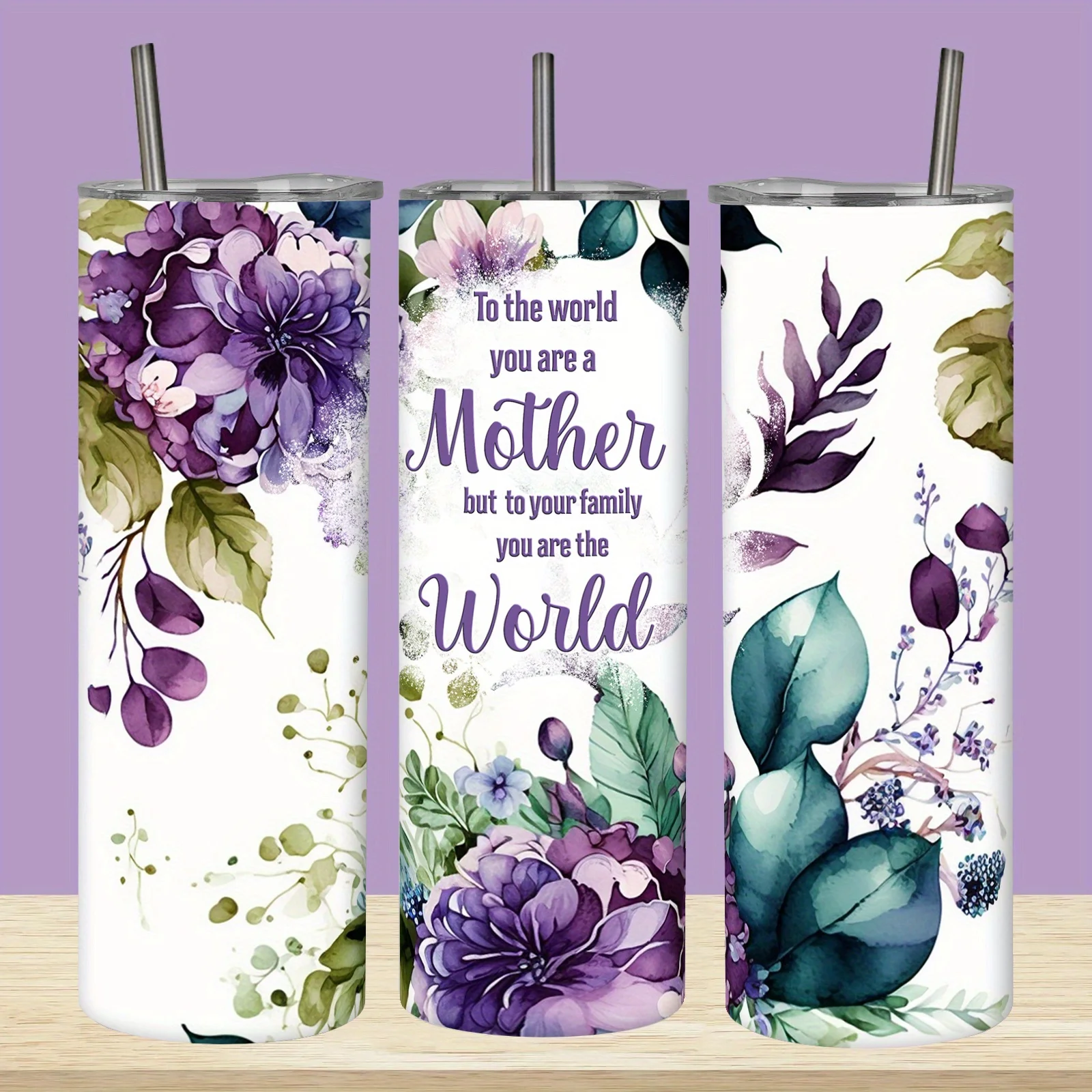 1pc,20oz,590ml,Birthday Mother's Day Gifts,Mother Gifts for Women,Christmas gifts for mom,Stainless Steel Insulated Tumbler,Travel Mug,Mothers Day Gift for Mom From Daughter Son Husband
