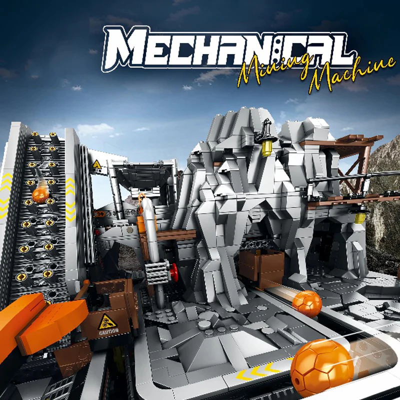 

﻿ Наборы строительных блоков GBC Mining Machinery: Промышленные сборные модели, конструктор-головоломка, креативные игрушки для взрослых и детей, подарки, 3338 деталей