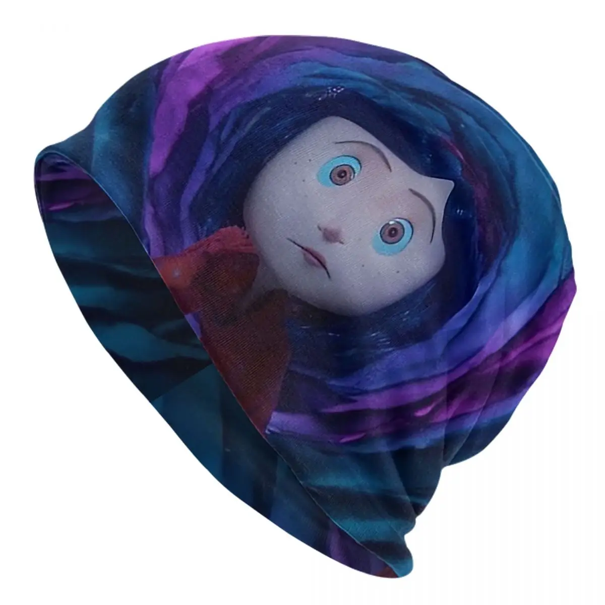 

Coraline Men Women Adult Beanies Caps Knitted Bonnet Hat Warm Fashion Autumn Winter Outdoor Skullies Hats