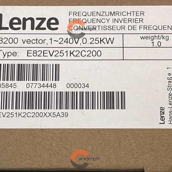 

E82ev251_2c200 Frequency 8200 E82ev251k2c200 Us Seller Brand New Original Spot Plc