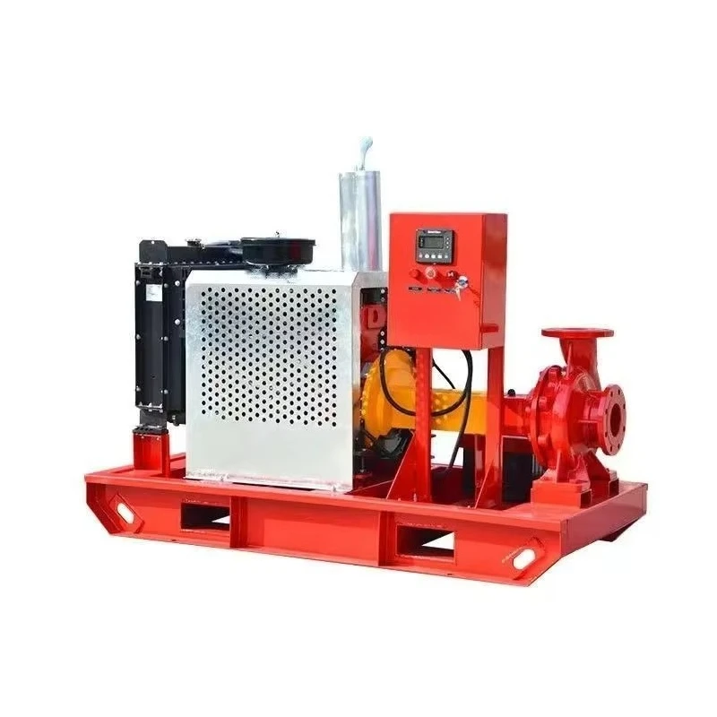 4-inch & 6-8-inch Engine Fire Pump High-Pressure Irrigation & End Suction Single-Stage Centrifugal Pumps