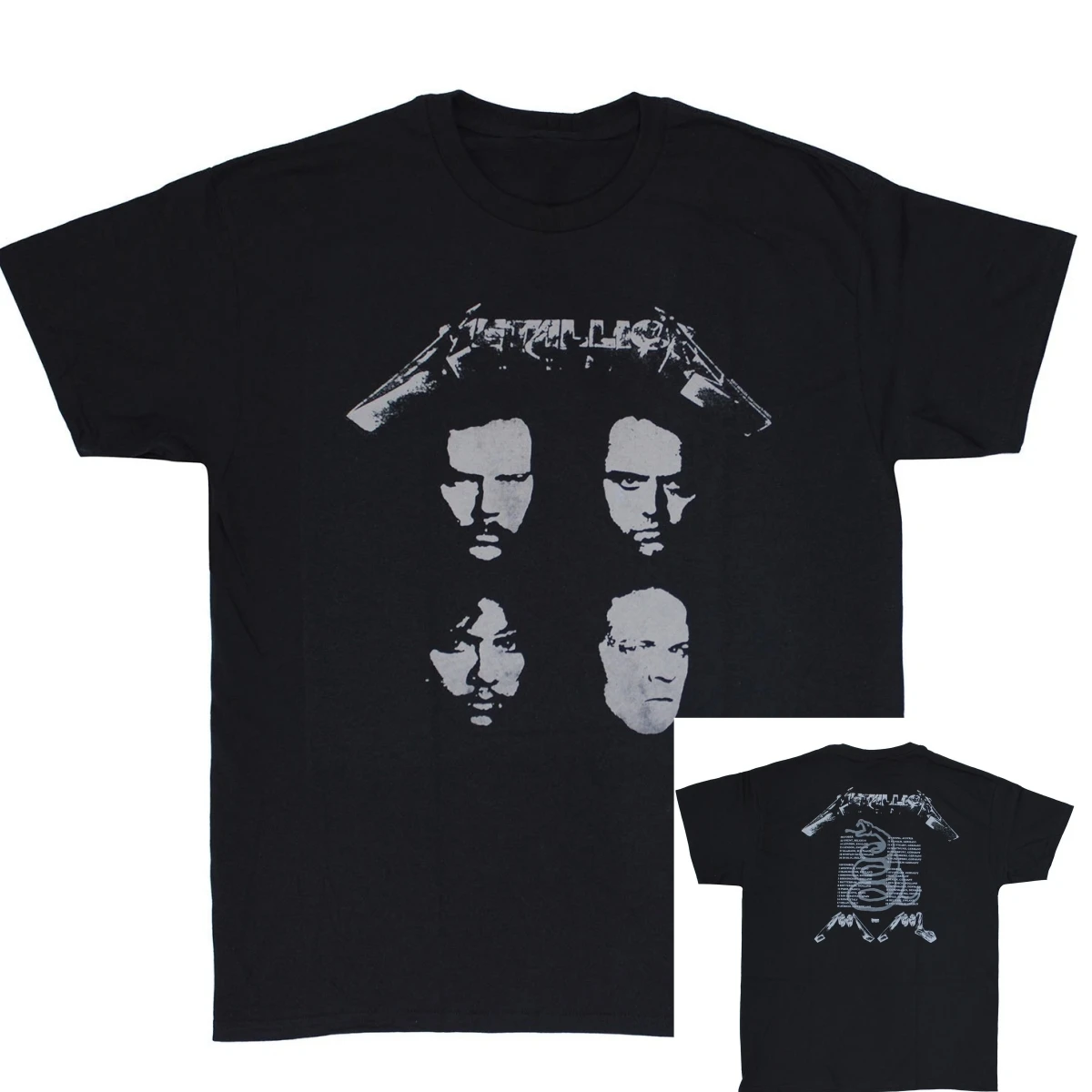 Metallica Master of Puppets Band T-Shirt Cotton Graphic Tee Men Women Summer Streetwear Top