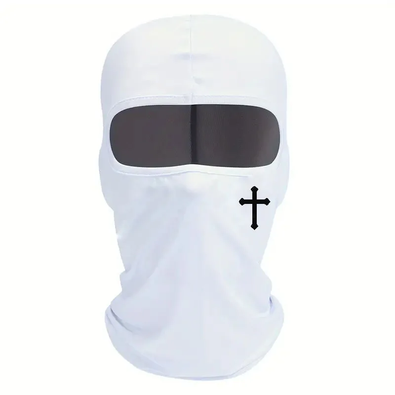 Atmungsaktive schwarze Cross-Balaclava, Vollgesichts-Skimaske, perfekt für Fahrrad, Motorrad, Wandern, Skifahren, Outdoor-Sportartikel – Detail 8