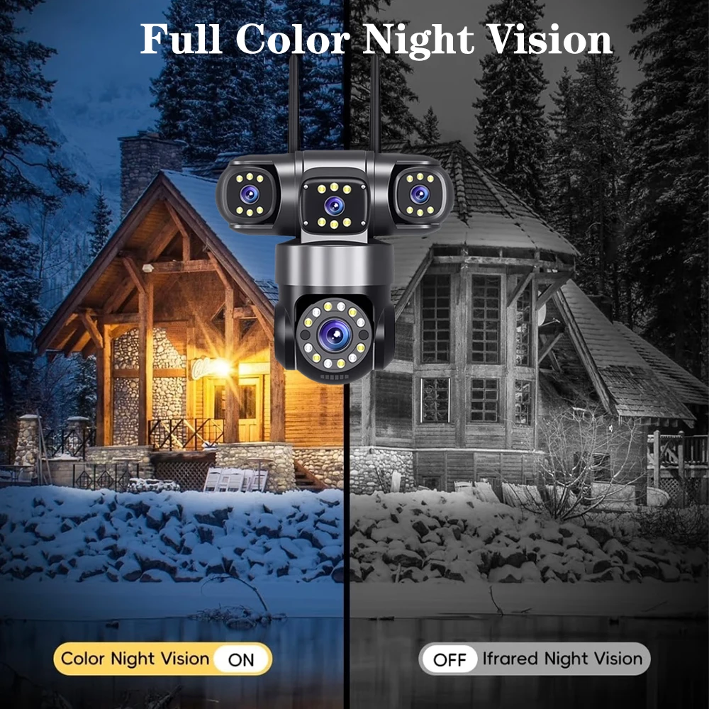 Hot Sale Multi Lens 20MP Secur - Home Yard Security Cameras ulasan dan harga