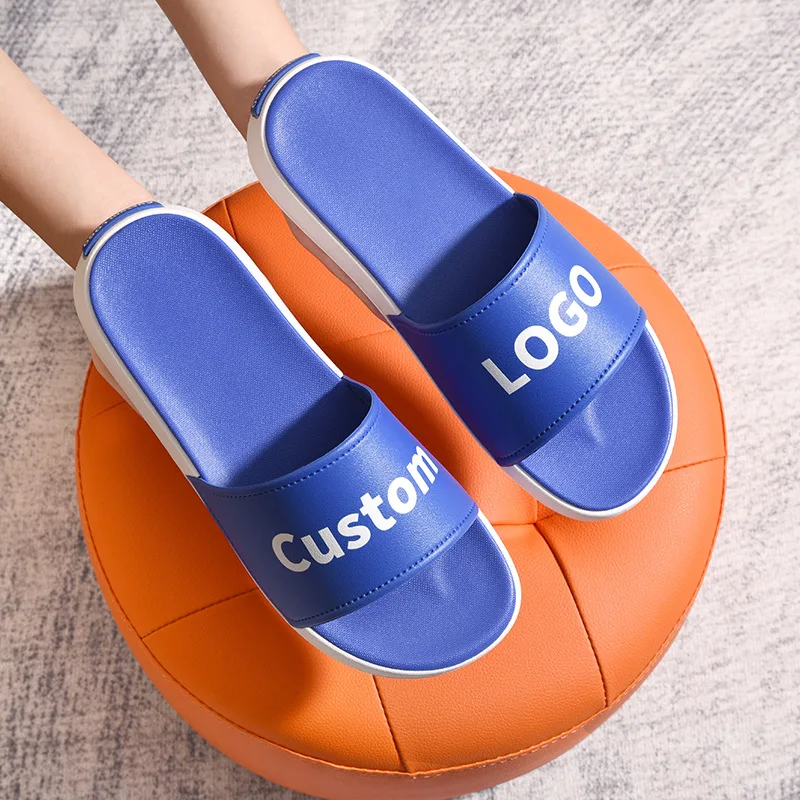 Oem Slippers Chinese Factory Price High Quality Luxury Custom Unisex Designer Slides 3d Rubber Custom Slides With Logo