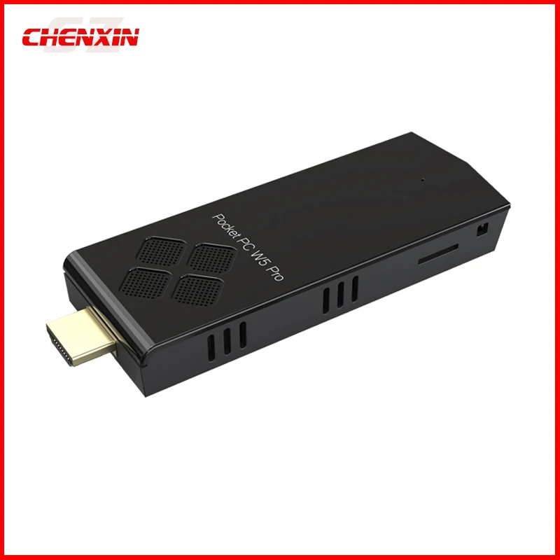 W5 Pro كمبيوتر صغير T5B TV Stick Win10 Linux Intel Z8350 رباعي النواة BT4.0 WIFI5 سطح مكتب صغير 4G/8G ROM 64G/128G ROM USB Pocket PC #5