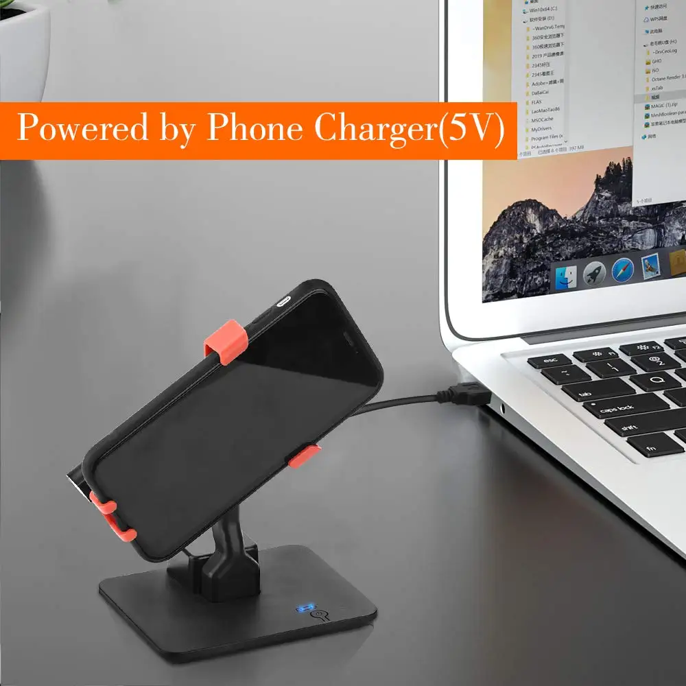 Регулируемое устройство для качания телефона, идеально подходящее для инкубации яиц или конфет Buddy в Pokemon Go, совместимое с iOS и Android