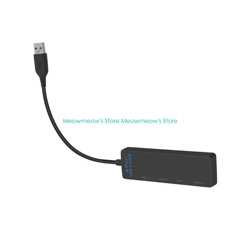 W91A Compactly USB Hub تقدم 4USB2.0 اتصال USB Expander لمختلف الأدوات #4