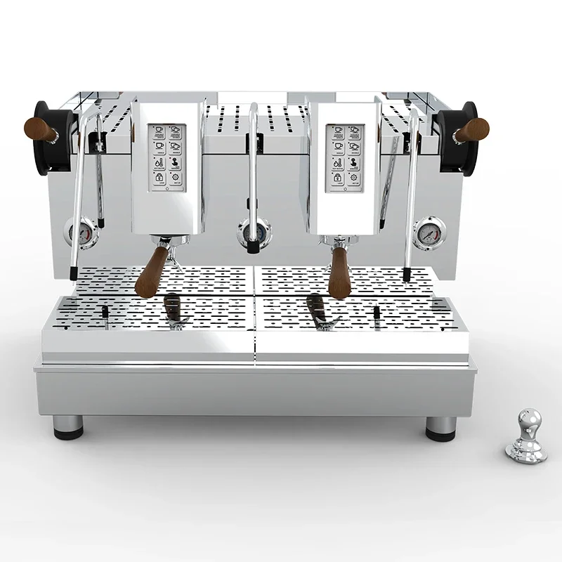 2 Groups Semi-automatic Professional Commercial Espresso Coffee Machine