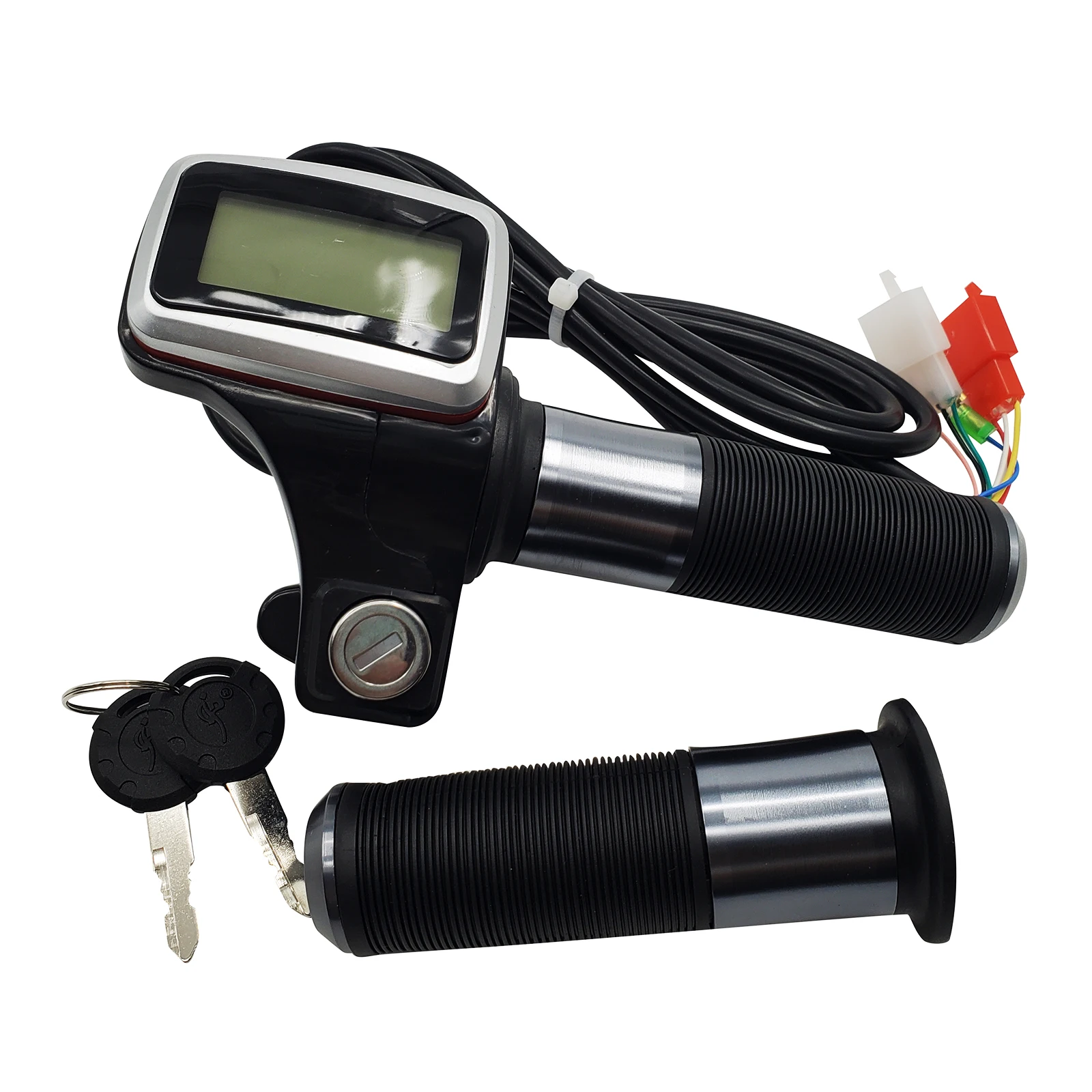Electric Scooter Parts For Citycoco Modification Parts Electric Car LCD Power Display Turn Handle Throttle Accelerator Handlebar