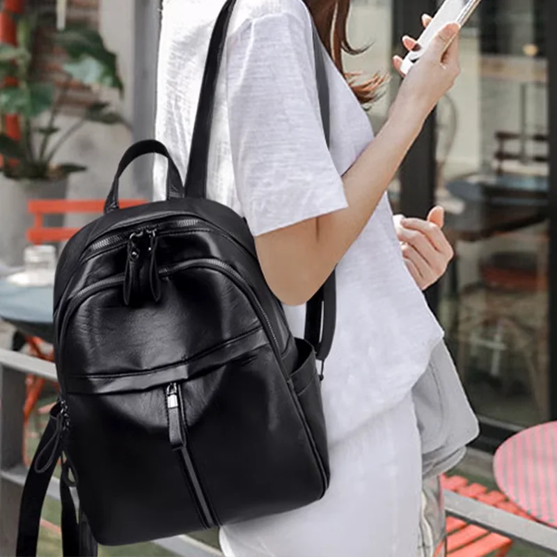 Soft Leather Backpack Large Ca - огляд і ціна Leather Work Rucksack