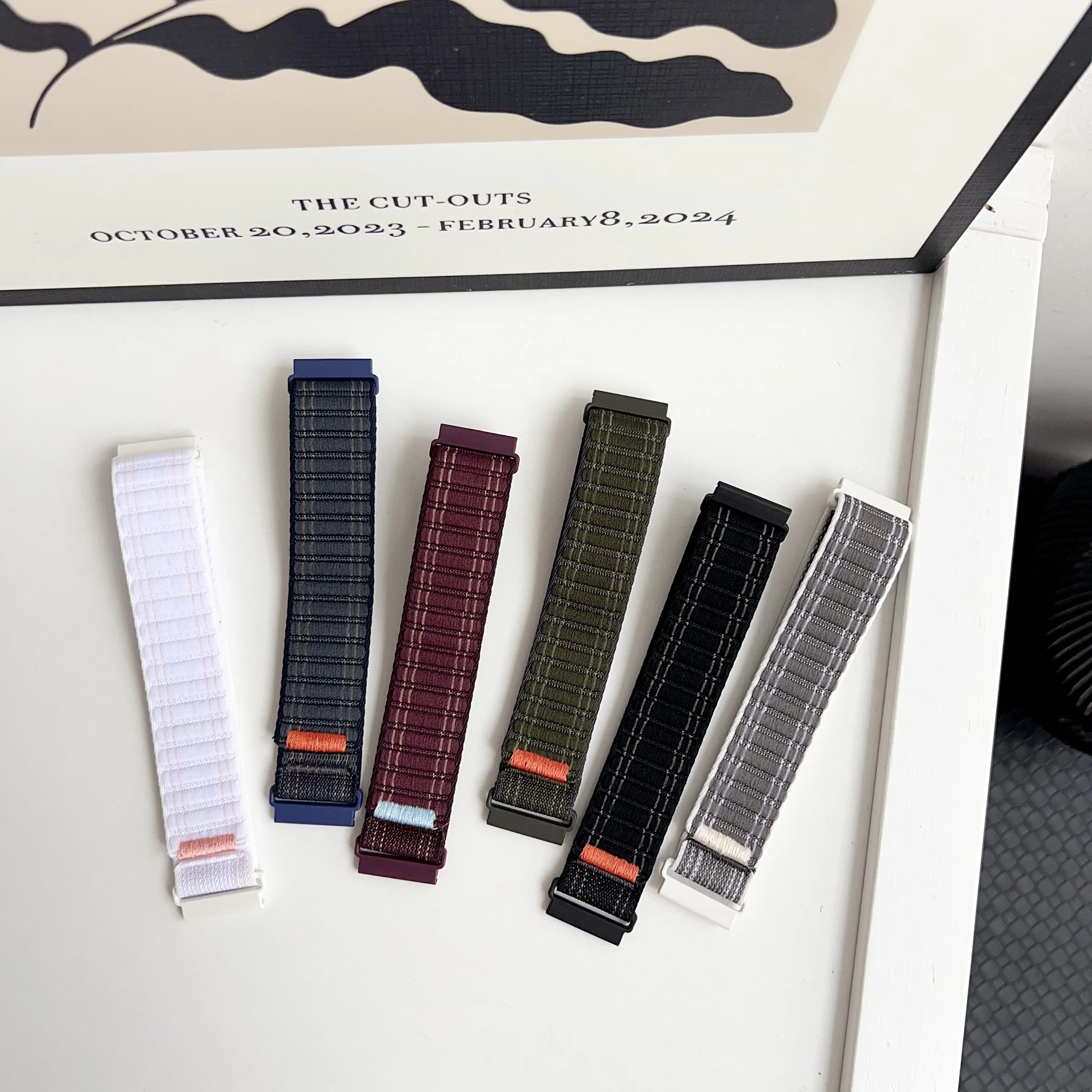 حزام ساعة نايلون ، سوار ساعة سامسونج جالاكسي ، هاتف ذكي ، سوار ، 20 ، 22 ، garمن