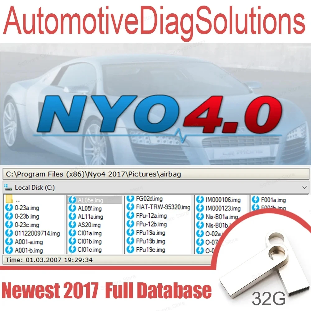 

2022 latest NYO 4.0 All Region Multifunction Airbag Carradio Dashboard IMMO Navigation ECU Car Diagnostic Software link Repair