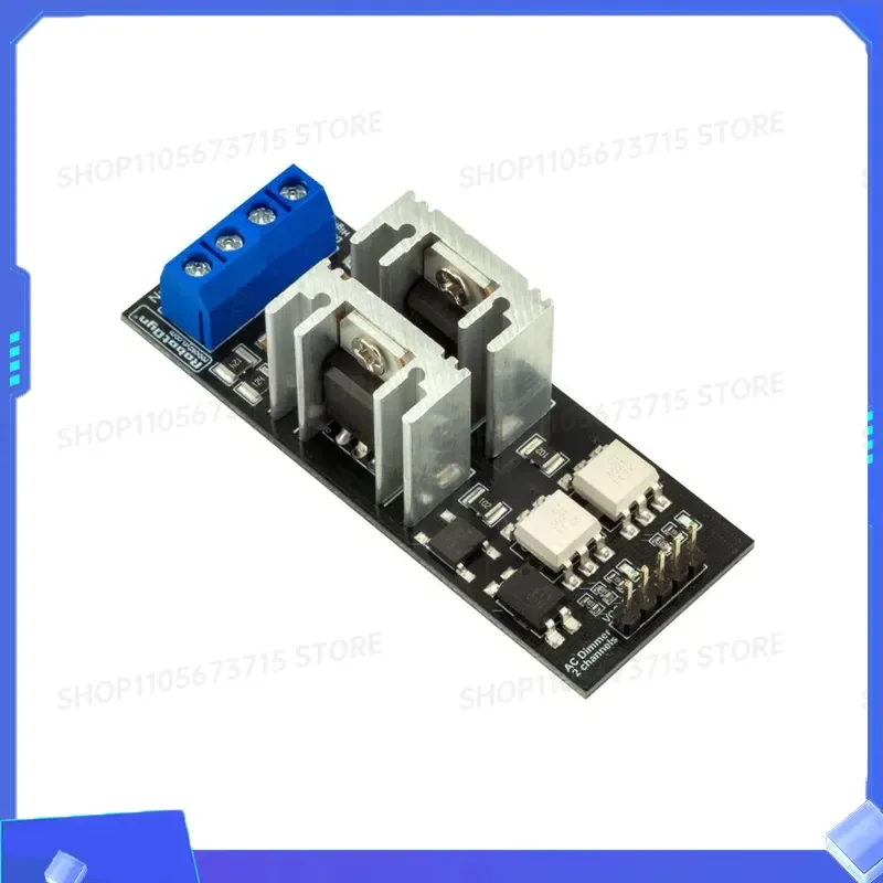 for 2 Channel 3.3V 5V Logic AC 50 60Hz 220V 110V Light Dimmer Module for Lamps Elements Fans Pumps Air Cleaner
