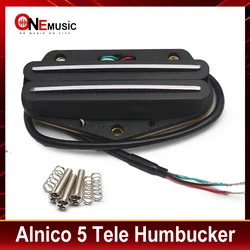 Alnico 5 Tele Pickup Double Rail Humbucker Bridge Pickup Fit Fender Tele Guitar Part