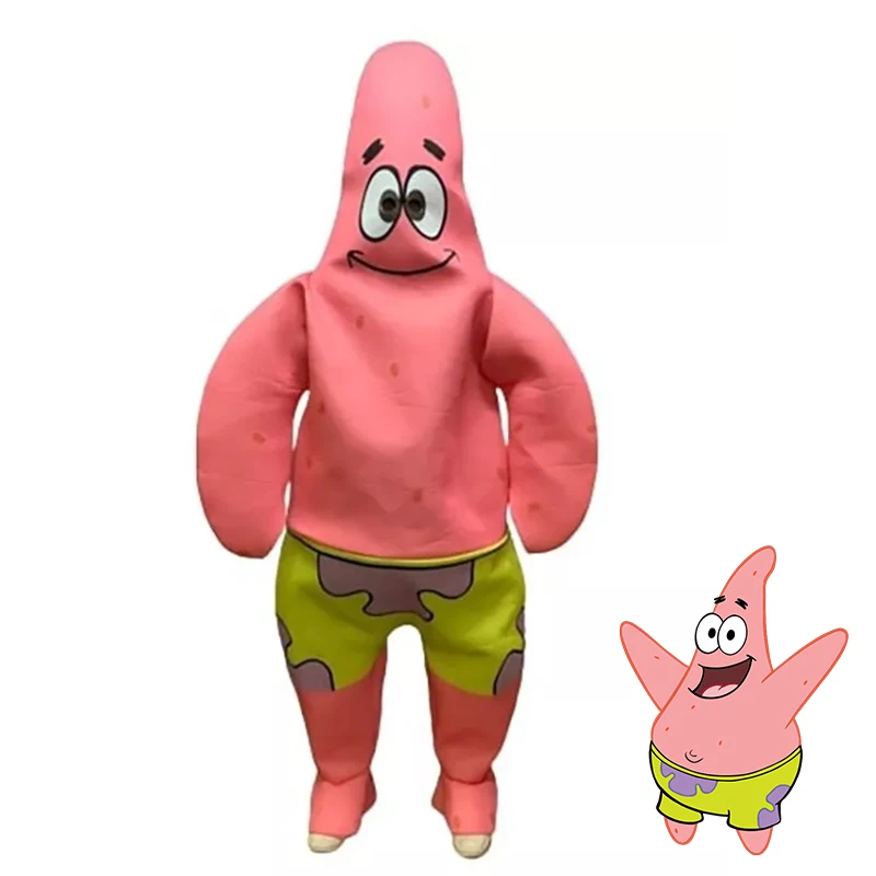 Men Funny Cartoon Star Fish Fancy Dress Up Mascot Outfit Coral Pink Starfish Halloween Costume For Adult