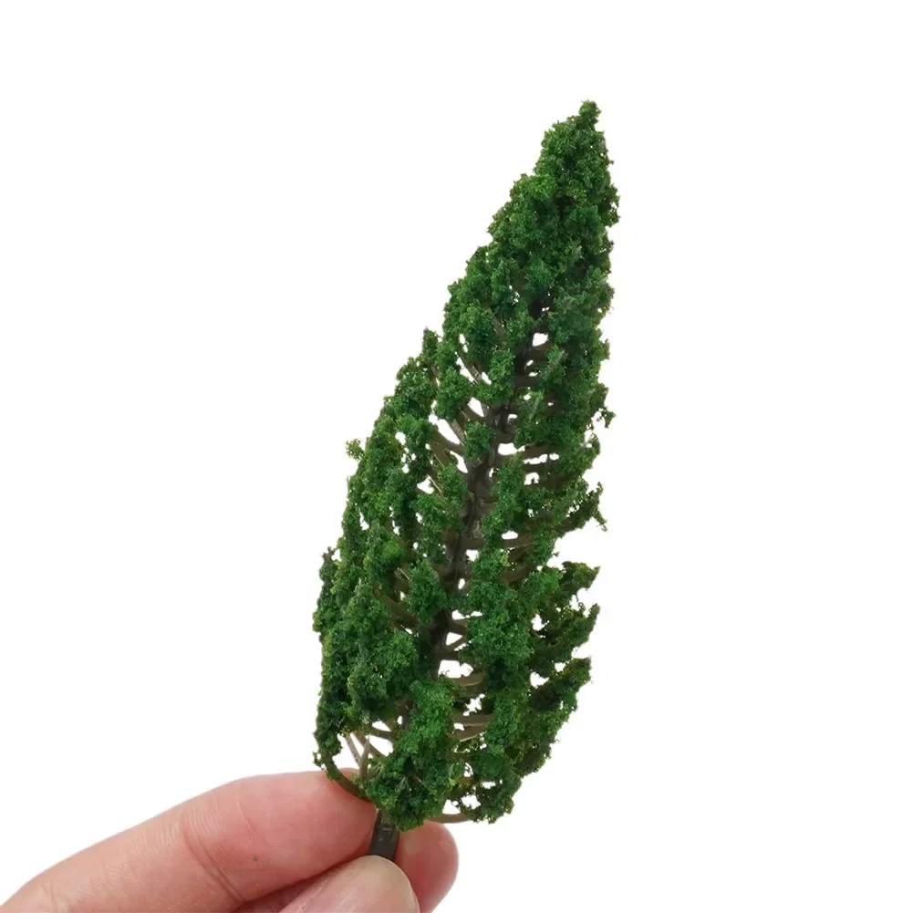 Create a Realistic Scenery with 10 Pine Trees Suitable for SL 16059 Model For Scale Railway Layout 11cm Height