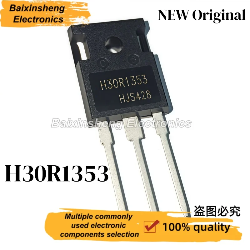 

10 шт. оригинальная H30R1353 30R1353 IHW30N135R3 30A1350V IGBT-трубка высокой мощности для индукционной плиты