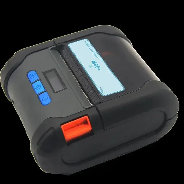 80mm Portable BT Thermal Receipt and Label Printer   port Android IOS for print