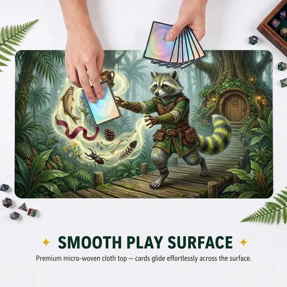 Mouse Pad Card Playmat with Magic Zones Game Mats Tabletop rug TCG Card Battles Commander Gaming Mouse pad Duel deskmat Beginner