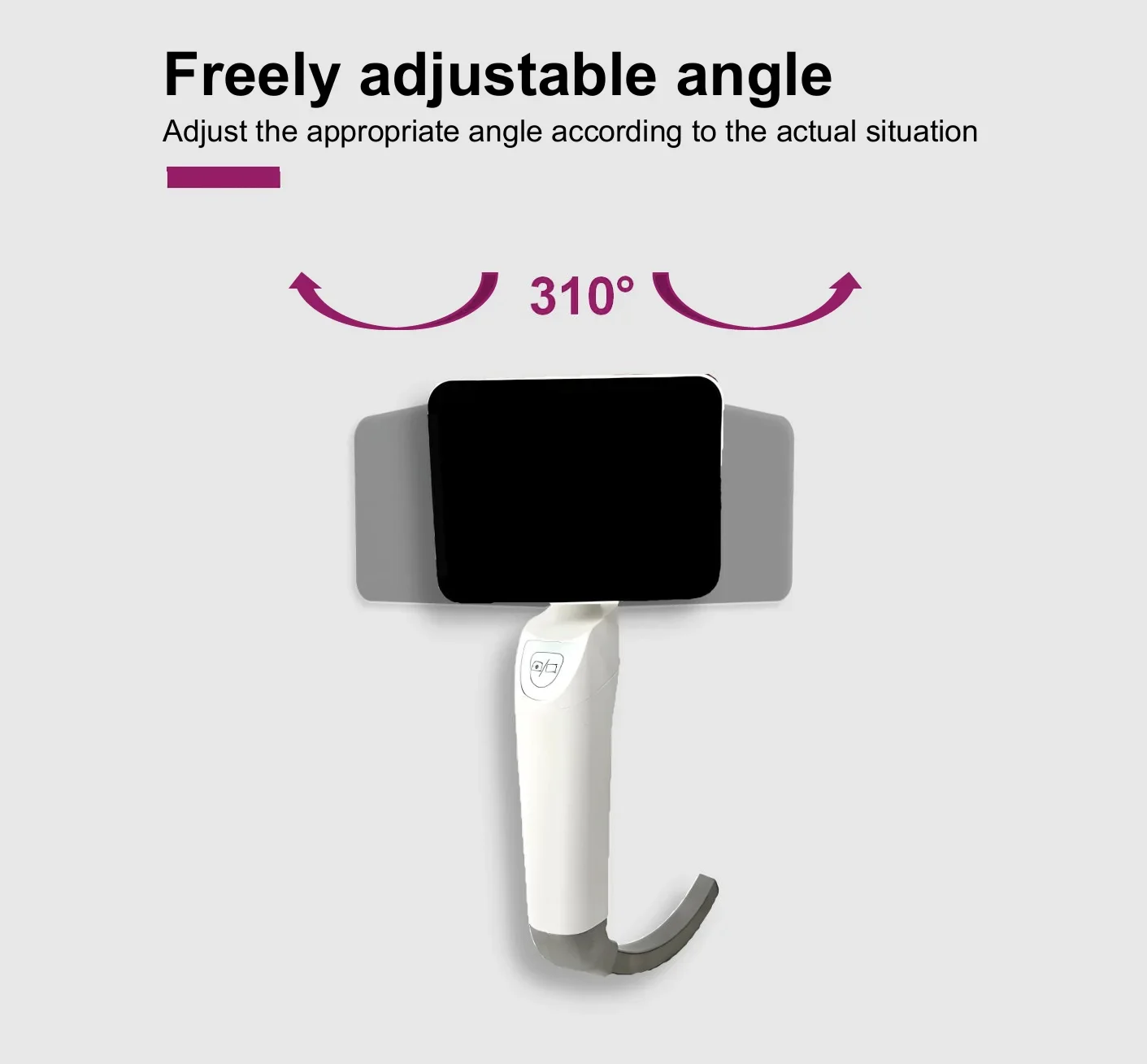 ENDOSO Portátil 8G Laringoscópio de Vídeo de Armazenamento para Anes Thesia Gerenciamento de Vias Aérea