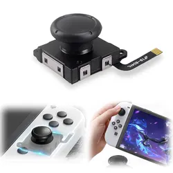 Hall Sensing Joystick for JoyCon No Drifting Hall Electromagnetic Stick Higher Sensitivity Hall Controller for Switch/OLED/Lite