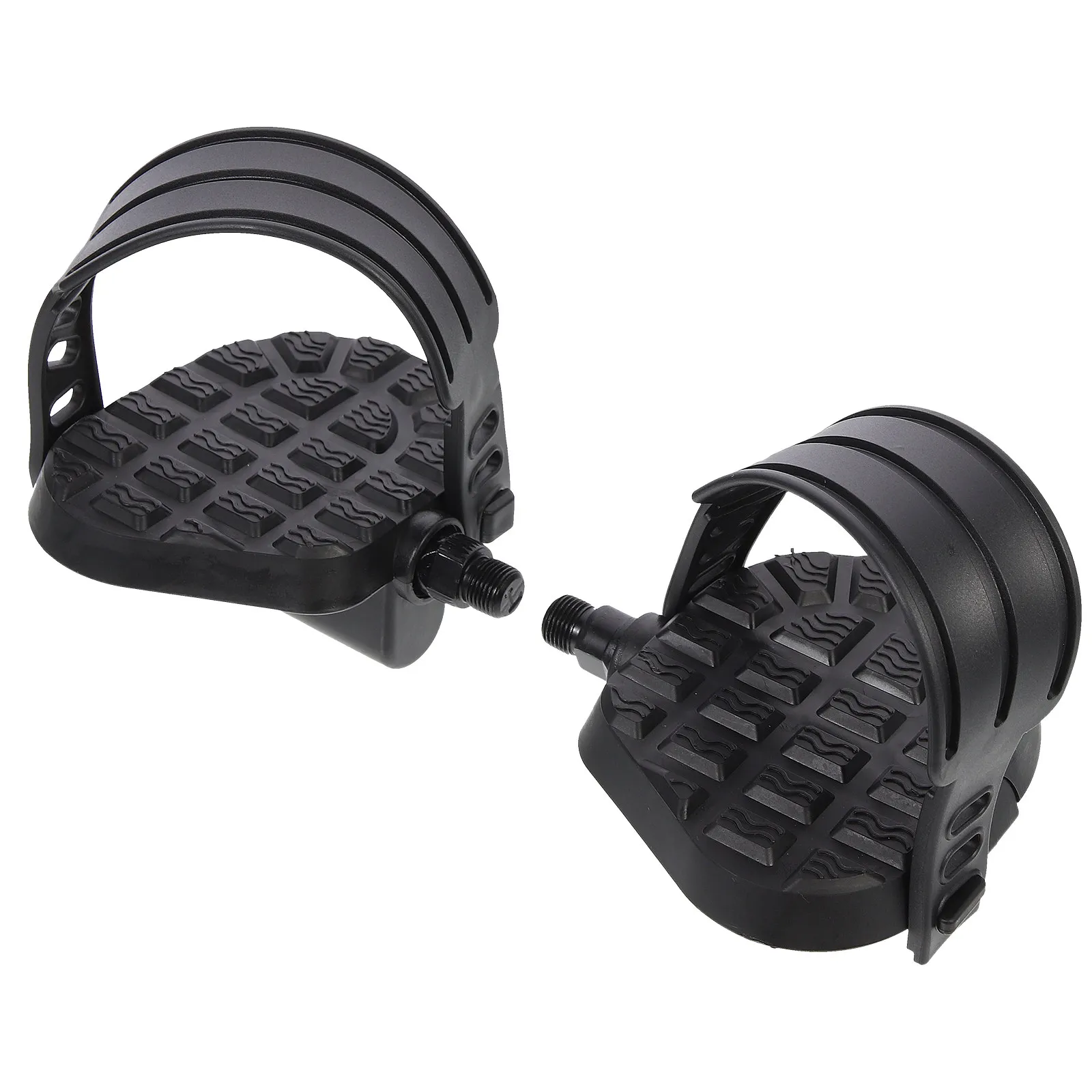 

1Pair Indoor Fitness Bike Pedals Non-Slip Surface Efficient Power Transfer Lightweight Design for Comfortable Long-Term Riding