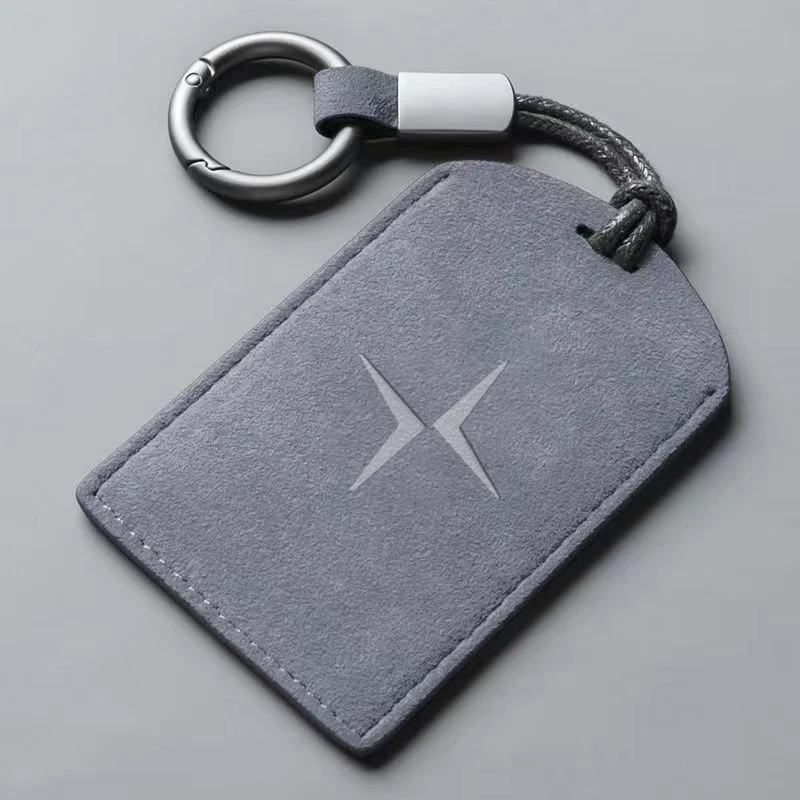 Fit For Polestar 3 4 Car Key Card Holder NFC Smart Card Case Suede Protective Shell