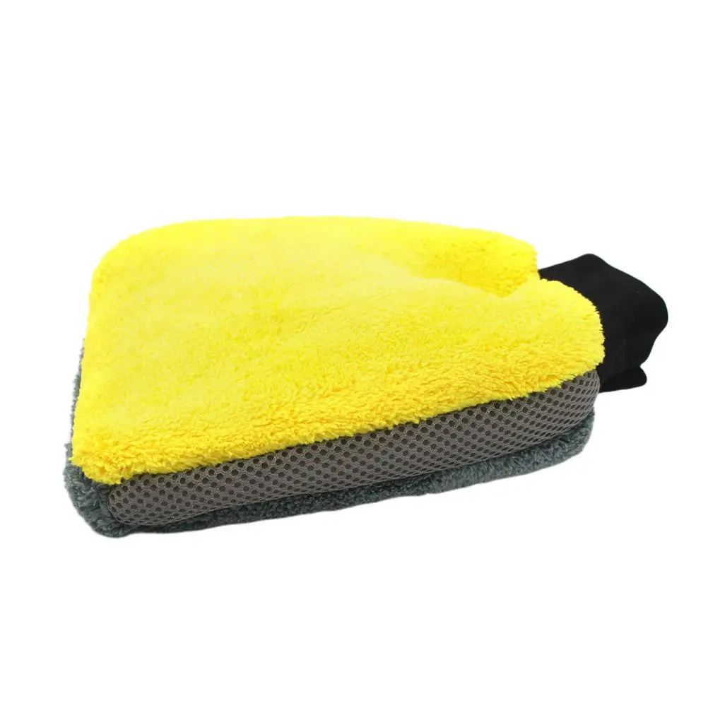 

Waterproof Car Wash Mitts Microfiber Cleaning Gloves Scratch Free Detailing Glove For Auto Glass Floor Bath Kitchen