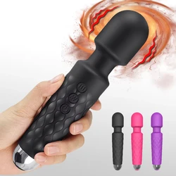 Powerful Magic Wand Vibrators for women Clitoris Stimulator AV Stick G Spot Massager Female Masturbator Sex Toys for Woman