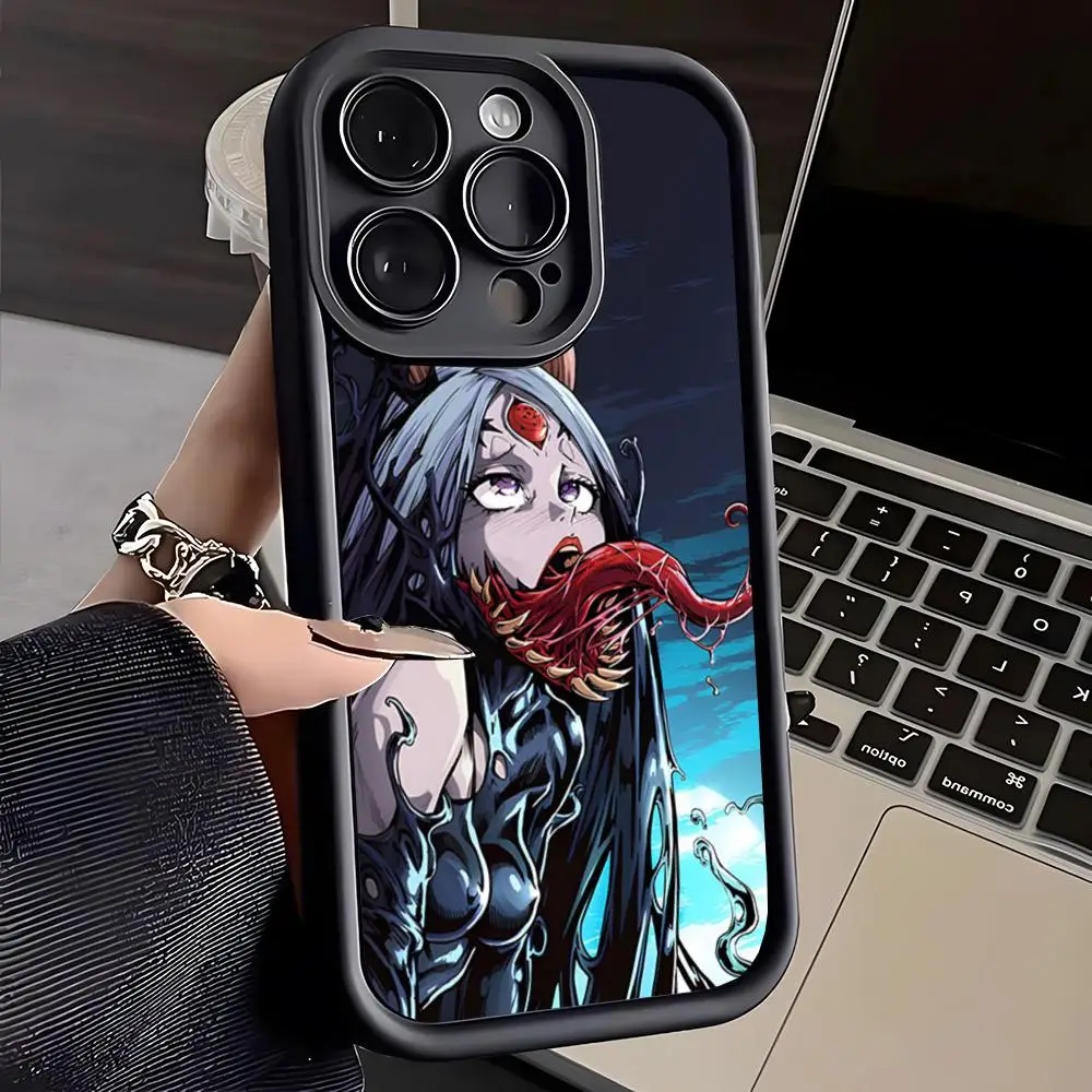 Anime Kaguya Phone Case For IPhone 16 Pro Max 15 Pro 14 Plus 13 12 11 XR XS Max X 7 8 Plus Soft TPU Back Cover