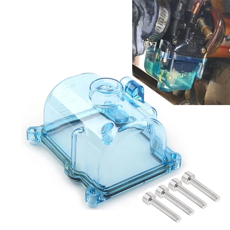 Transparent Carburetor Float Bowl For PWK 33 34 35 36 38 42MM Keihi Modify Racing Motorcycle CARB Part