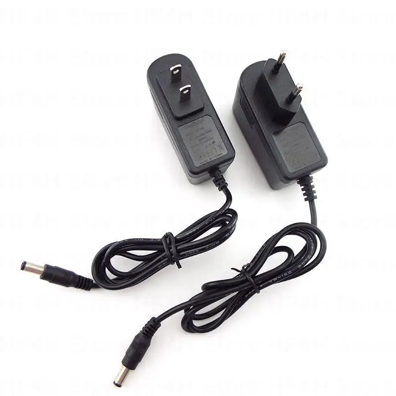 AC 100-240V Power Supply Adapter  DC 8.4V 12.6V 16.8V 1A 1000MA 4.2V 2A 5.5*2.5mm for 18650 Lithium Battery Charger