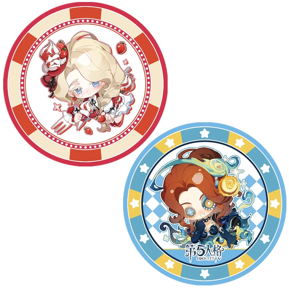 58mm juego Identity V Berenshire Gruff Naiad Grace Cosplay disfraz insignia Pin SPTE broche de hojalata Prop ﻿