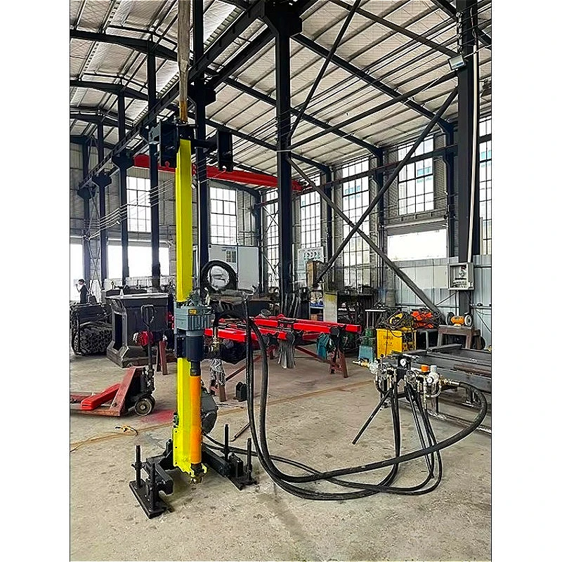 DTH Drilling Rig for Composite Strata Adaptable Hydraulic for Mixed Soil and Rock Layer Borehole Drilling Customized for Sale