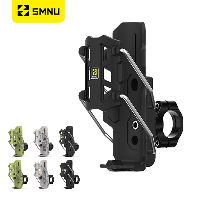 

SMNU Регулируемый держатель для бутылки с водой для мотоцикла, универсальный держатель для напитков, клетка для чашки на руль мотоцикла для MTB, шоссейного велосипеда, квадроцикла