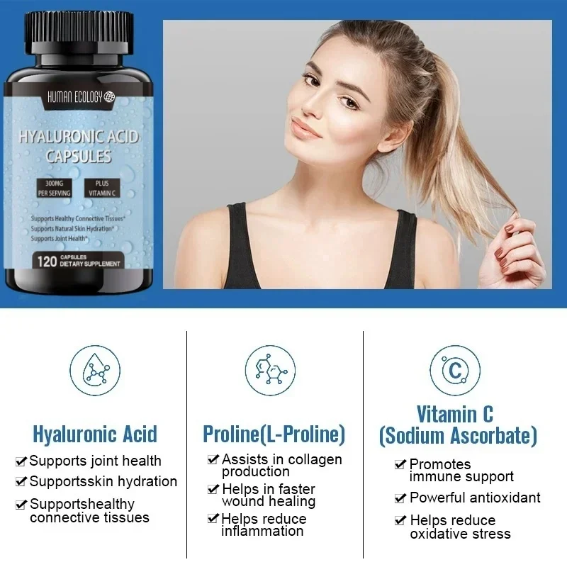 High Quality And Healthy Marine Collagen Peptide Capsules Are Used To Support The Skin, Hair, Nails, And Joints