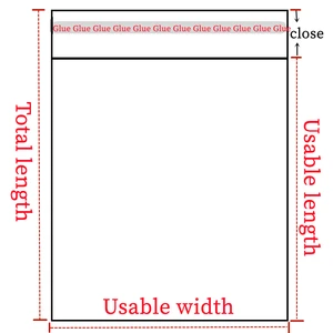 Chất trám túi nhựa trong suốt, gói giấy bóng kính tự kết dính, túi quà cookie ngọt, opp 10 Bao bì Ngày bán hàng của Mẹ - 2