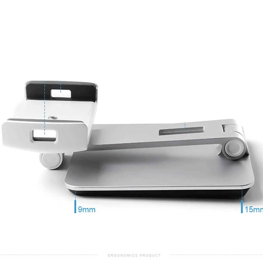 범용 스마트 폰 및 태블릿 스탠드 알루미늄 합금 데스크 마운트 홀더 iPad iPhone 용 360 Degreen 브래킷 교체