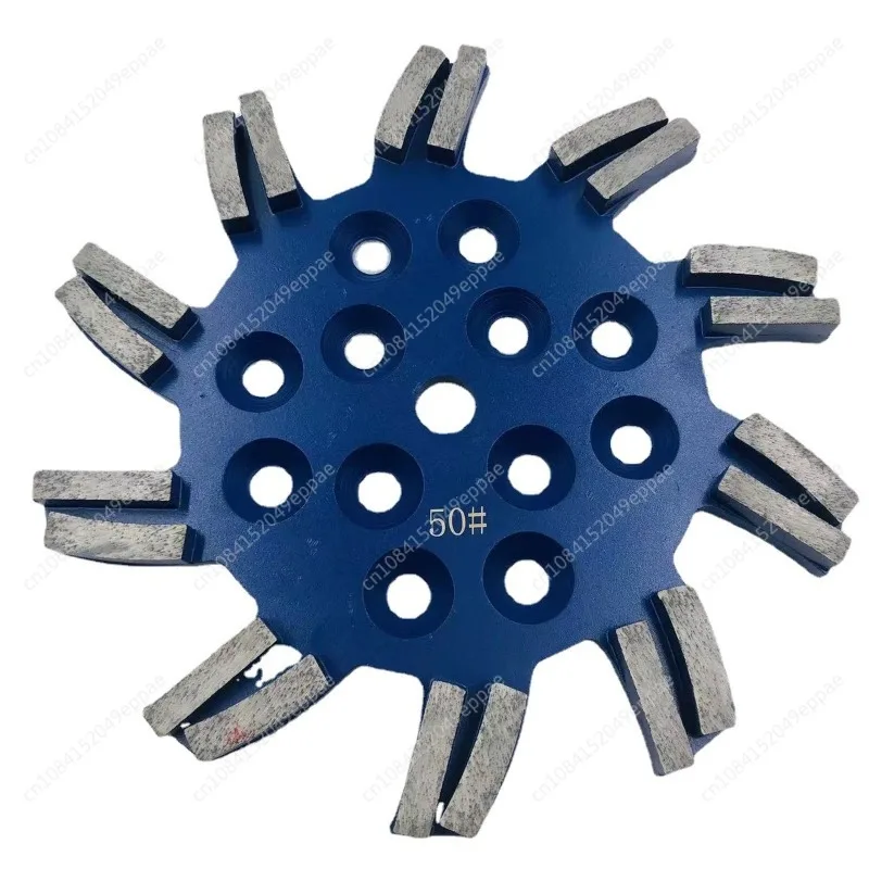 

10 "250 мм вентилятор типа шлифовальный станок для бетонного пола Алмазная шлифовальная пластина Дисковое колесо