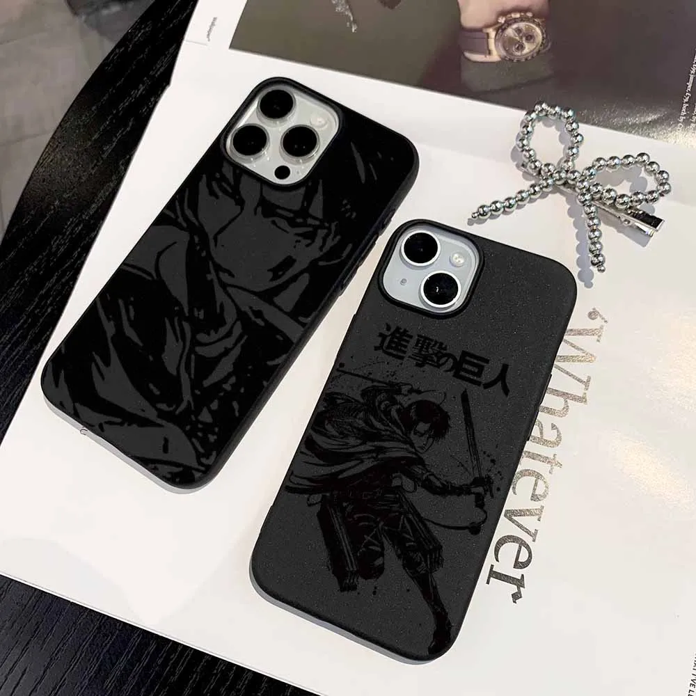 

Attack on Titan Anime For Xiaomi Mi 15 14T POCO C75 X4 X3 NFC M4 Redmi 11T 14C 13C Note 14 13 12 11 Pro Plus Phone Case