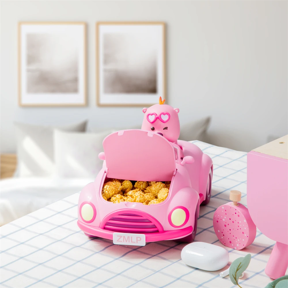 ZANMANG-cubo de coche LOOPY oficial, almacenamiento Kawaii, cine exclusivo, coleccionable, regalos encantadores, decoración de escritorio, 46oz