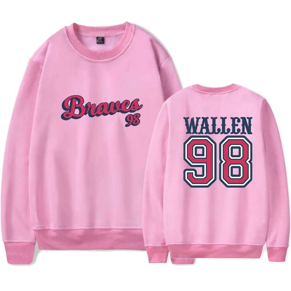 

morgan wallen 98 Braves sweater one thing at a time tour capless sweater unisex music fans hip hop pullover