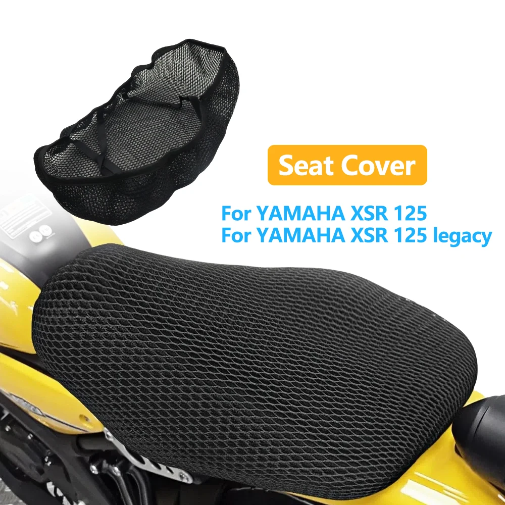 

For YAMAHA XSR125 XSR 125 legacy Motorcycle Accessories Mesh Breathable Seat Cushion Saddle Non-Slip Protection Seat Cover